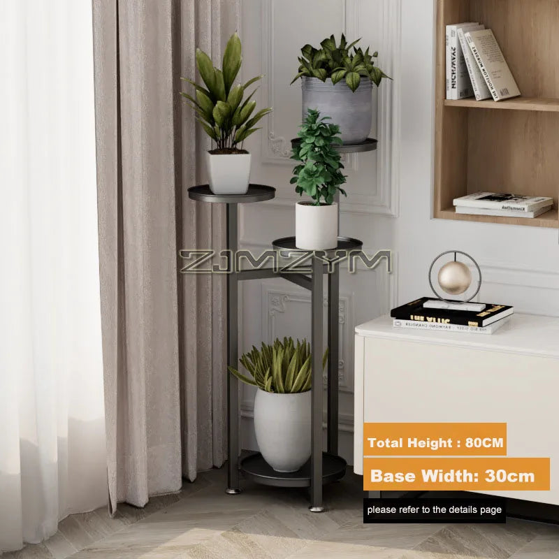 Flower Rack Plant Stand Display Rack Flower Holder Plant Display Stand Multiple Flower Pot Corner