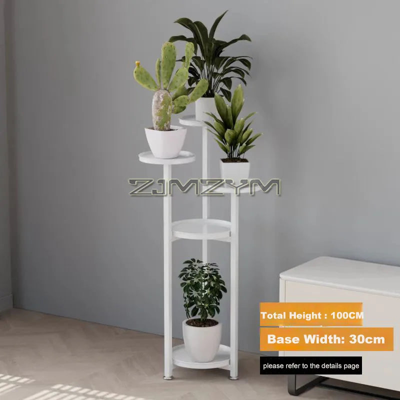 Flower Rack Plant Stand Display Rack Flower Holder Plant Display Stand Multiple Flower Pot Corner