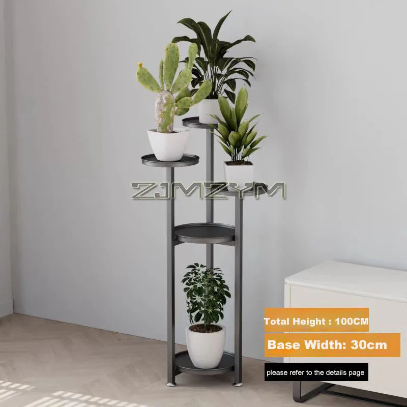 Flower Rack Plant Stand Display Rack Flower Holder Plant Display Stand Multiple Flower Pot Corner