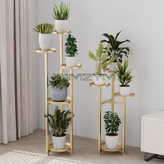 Flower Rack Plant Stand Display Rack Flower Holder Plant Display Stand Multiple Flower Pot Corner