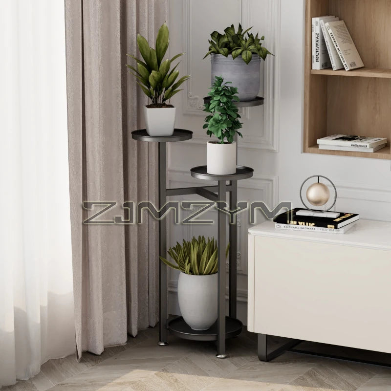 Flower Rack Plant Stand Display Rack Flower Holder Plant Display Stand Multiple Flower Pot Corner