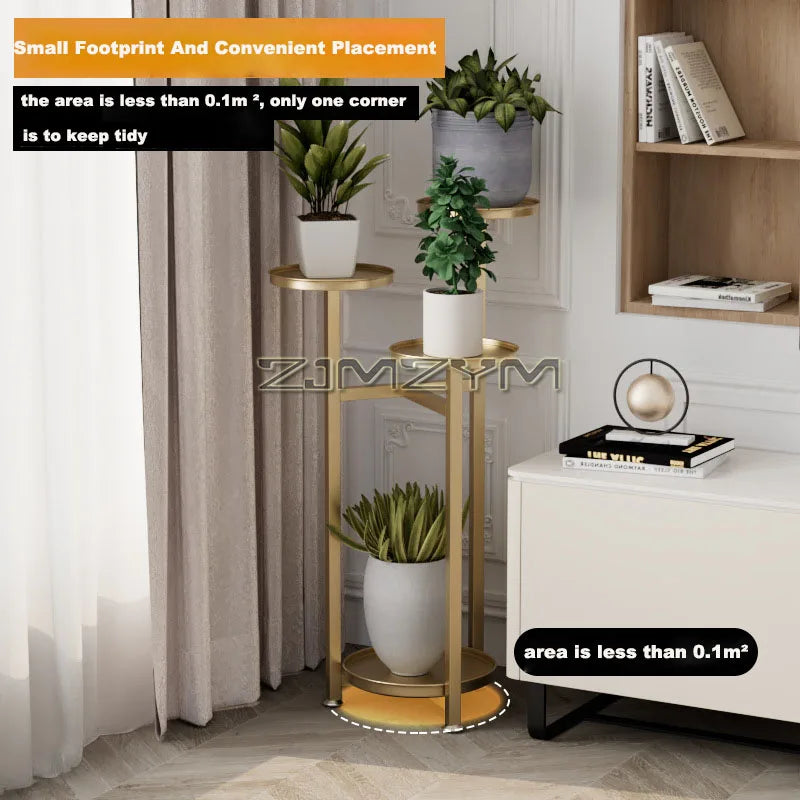 Flower Rack Plant Stand Display Rack Flower Holder Plant Display Stand Multiple Flower Pot Corner
