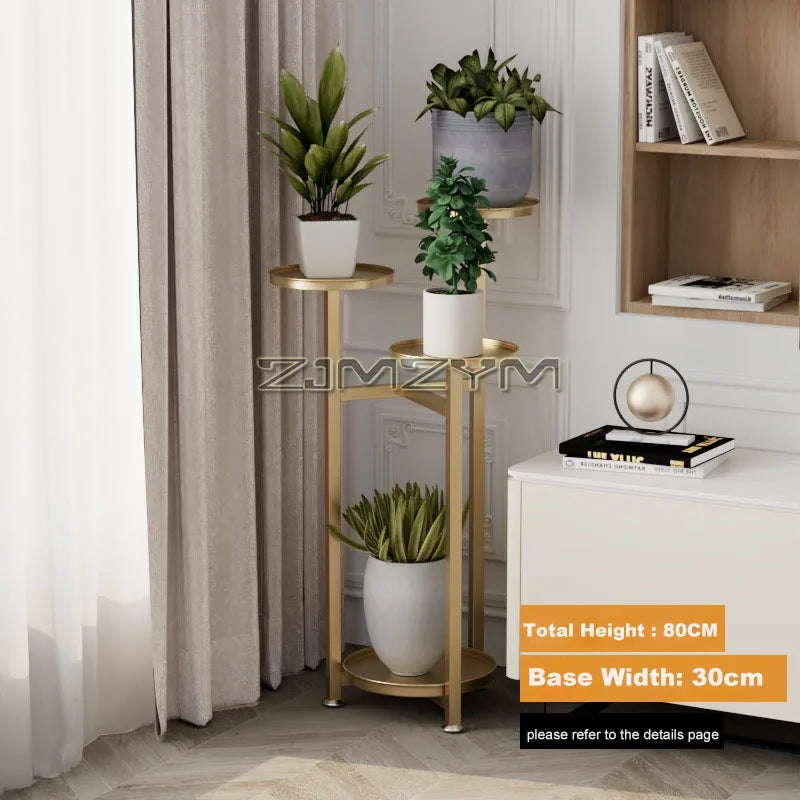 Flower Rack Plant Stand Display Rack Flower Holder Plant Display Stand Multiple Flower Pot Corner