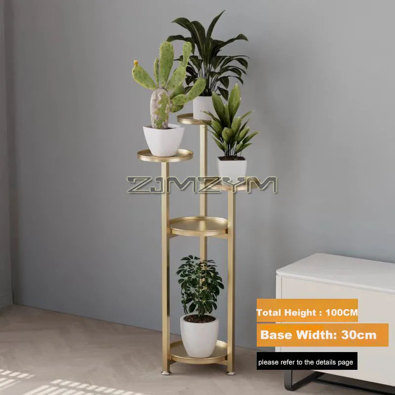 Flower Rack Plant Stand Display Rack Flower Holder Plant Display Stand Multiple Flower Pot Corner